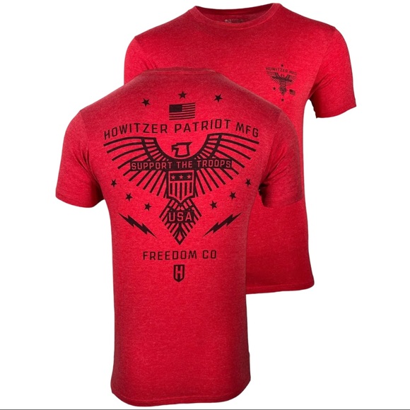 Howitzer Maglietta Uomo 'Firefighter Brotherhood' - Cotone Premium, Supporto A Vigili Del Fuoco E Veterani - 2